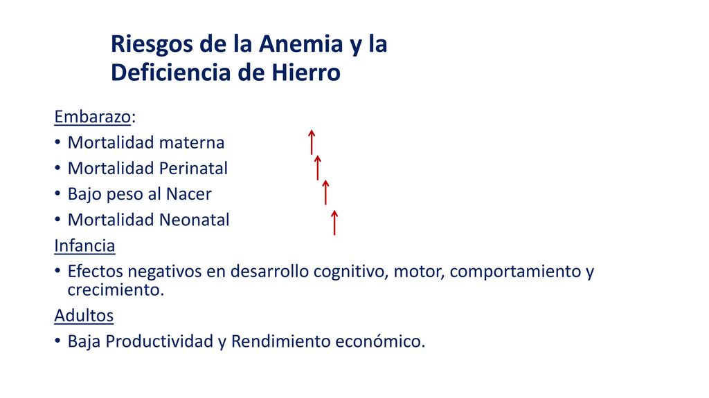anemia riesgos en el embarazo anemia riesgos en el embarazo